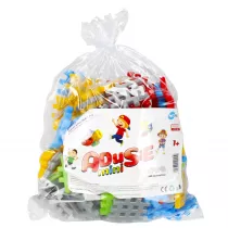 Klocki konstrukcyjne Wafle mini 130 element�w Adusie CZAKO 409410