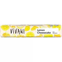 Vivani Baton mleczna czekolada z nadzieniem sernik cytrynowy 40 g Bio