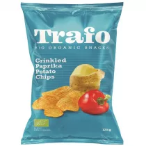 Trafo Chipsy ziemniaczane karbowane paprykowe 125 g Bio