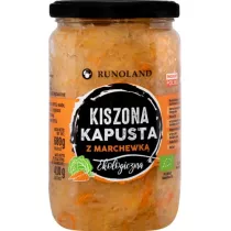 Runoland Kapusta kiszona z marchewk� 680 g Bio
