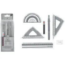 Zestaw geometryczny w pudelku Smart Academy 7el