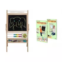 Tablica naturalna magnetyczna 4w1 3Toysm