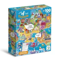 Puzzle 100 Look&Find wiat pingwinw Dodo