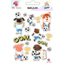 All4Kids Naklejki dla dzieci Zwierz�ta na boisku