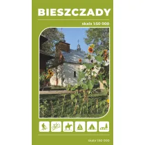 Mapa turystyczna Bieszczady 1:50 000