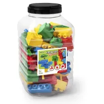 Klocki 70 elementw Kids Blocks w pojemniku 41295