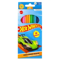 Starpak Kredki owkowe 12 kolorw Hot Wheels