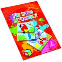 Piaskowe malowanki Motyl i papuga