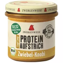 Zwergenwiese Pasta proteinowa z cebul i czosnkiem bezglutenowa 135 g Bio