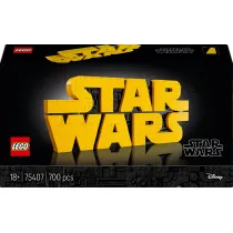 LEGO Star Wars Logo Star Wars™ zbudowane z klockw 75407