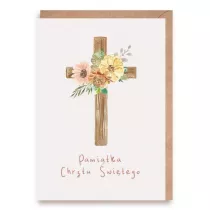 Cardie Kartka okolicznociowa, eko koperta Chrzest K169