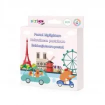 Strigo Zakrelacz Eko Kapibara pastel 4szt