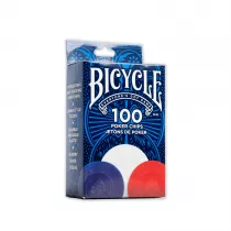 Bicycle, etony do pokera 100 sztuk, plastikowe, 2 gramy