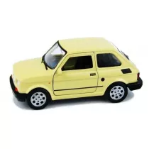 Fiat 126p 1:27 kremowy WELLY