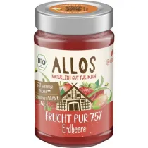 Allos Mus truskawkowy (75 % owoc�w) bezglutenowy 200 g Bio