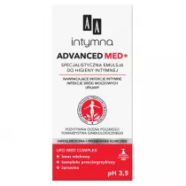 Aa Intymna Advanced Med+ specjalistyczna emulsja do higieny intymnej pH 3.5 300 ml