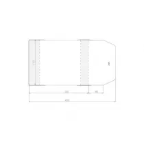 Sztapel Okadka regulowana 23.5 x 39 cm 50 szt.