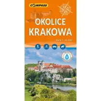 Mapa - Okolice Krakowa 1:45 000