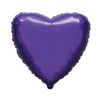 Balon foliowy Serce fioletowe 45cm
