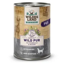Wildes Land DOG Wild Pur - dziczyzna karma monobiakowa dla psa 400 g