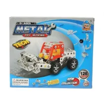 Metalowe klocki do skr�cania koparka 126el