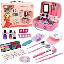 Kosmetyczka z kosmetykami do malowania paznokci LeanToys
