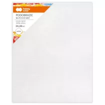 Happy Color Podobrazie baweniane 24x30, impregnowane biae, MDF 4 mm 24x30 cm biae