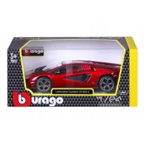 Bburago model lamborghini countach lpi 800-4 - red 1:24
