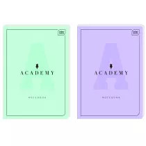 Interdruk Brulion A4 M Academy Pastel linia 96 kartek