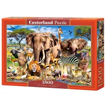 Puzzle 1500 el. Savanna Animals Castorland