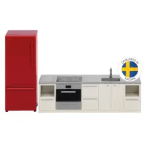 Zestaw mebli kuchennych do domku dla lalek basic Lundby
