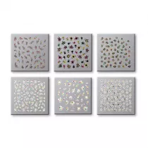 Top Choice Naklejki na paznokcie 72758, 77135, 77142, 77159, 77166, 77180 6 szt.