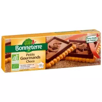 Bonneterre Herbatniki z gorzk czekolad 150 g Bio