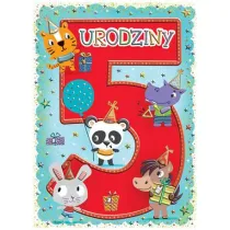 Henry Karnet B6 Urodziny 5 - Zwierzaki