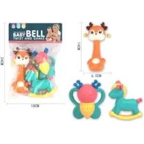 Grzechotki 3 szt Merkpol