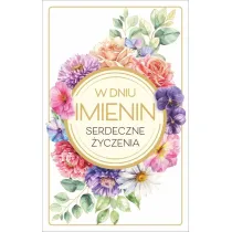 Art Nuvo Karnet Imieniny (13x20,5cm) KI-02