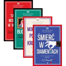 Pakiet Jej Kr�lewska Mo�� prowadzi �ledztwo. Tomy 1-4: Tajemnica morderstwa w Windsorze, Zbrodnia w pa�acu Buckingham, Morderstwo po kr�lewsku, �mier� w diamentach