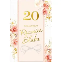 Karnet 20 Rocznica �lubu B6 LUX