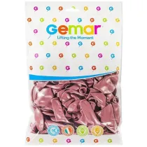 Gemar Balony metaliczne r�owo z�ote 100 szt.
