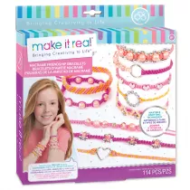 Zestaw do tworzenia bransoletek. Macrame Friendship Bracelets Make it real