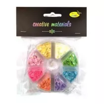 Galeria Hobby Cekiny pastelowych 8 kolor�w, 6mm, 40g