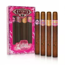 Cuba Original Zestaw dla kobiet W�d perfumowanych Cuba Latino Brazil Copacabana + Brazil Carnaval + Mexico Maya + Mexico Cacatus 4 x 35 ml