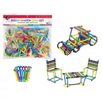 Klocki maych geniuszy patyki - 436 elementw