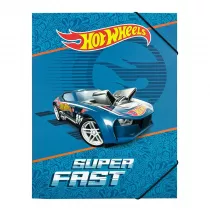 Cass film Teczka A4 zamykana na gumki Hot Wheels