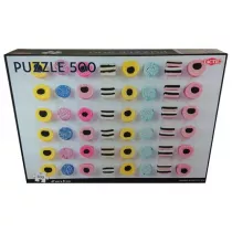 Puzzle 500 el. Liquorice allsorts in a row Tactic