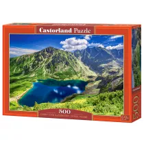 Puzzle 500 el. Czarny Staw G�sienicowy, Tatras, Poland Castorland