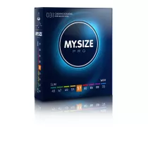 My.size Pro Condoms prezerwatywy 57mm 3 szt.