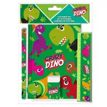 KIDS EUROSWAN Zestaw pi�mienniczy Crazy Dino 5 el.