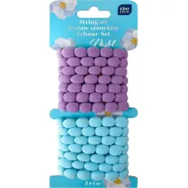 Interdruk Zestaw sznurk�w ozdobnych 2x1m Pastel