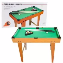 St do bilarda drewniany mini Leantoys